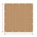 Knitted Mesh Tarpaulin - 85% Shade