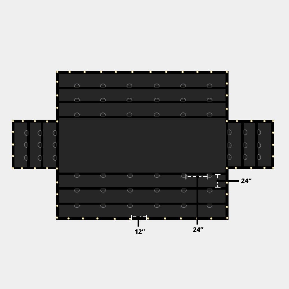 Lumber Tarpaulin - Double Flap