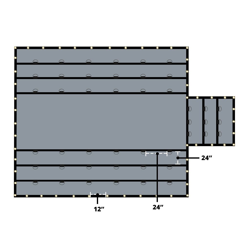 Lumber Tarpaulin - Single Flap
