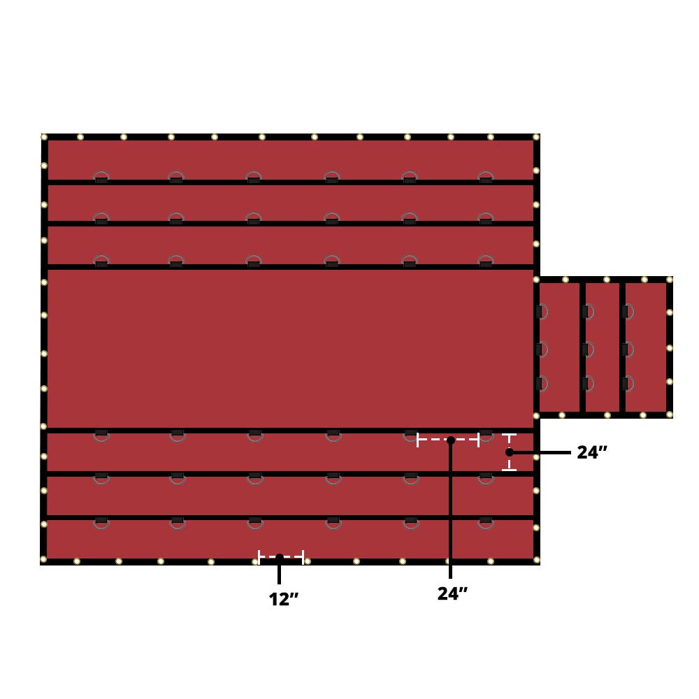 Lumber Tarpaulin - Single Flap