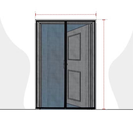 Magnetic Screen Door