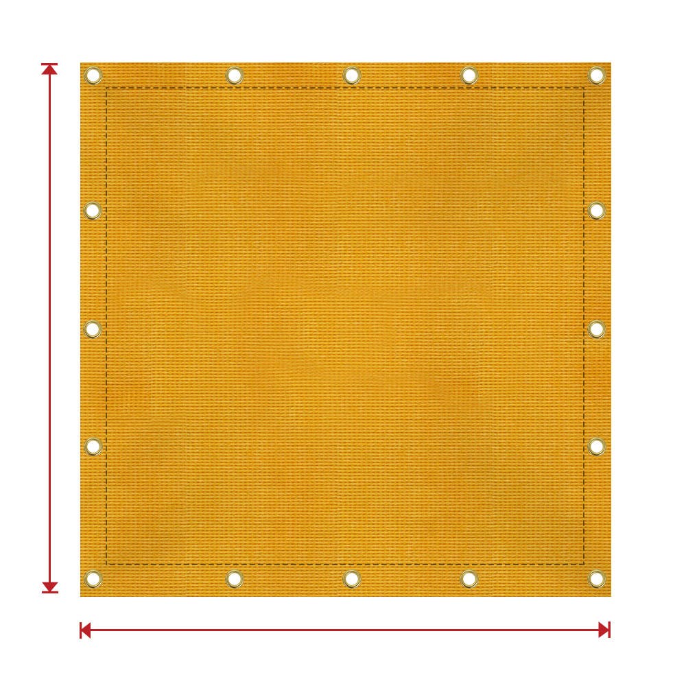 Knitted Mesh Tarpaulin - 95% Shade