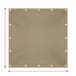 Custom Medium Duty Vinyl Tarpaulin - Beige