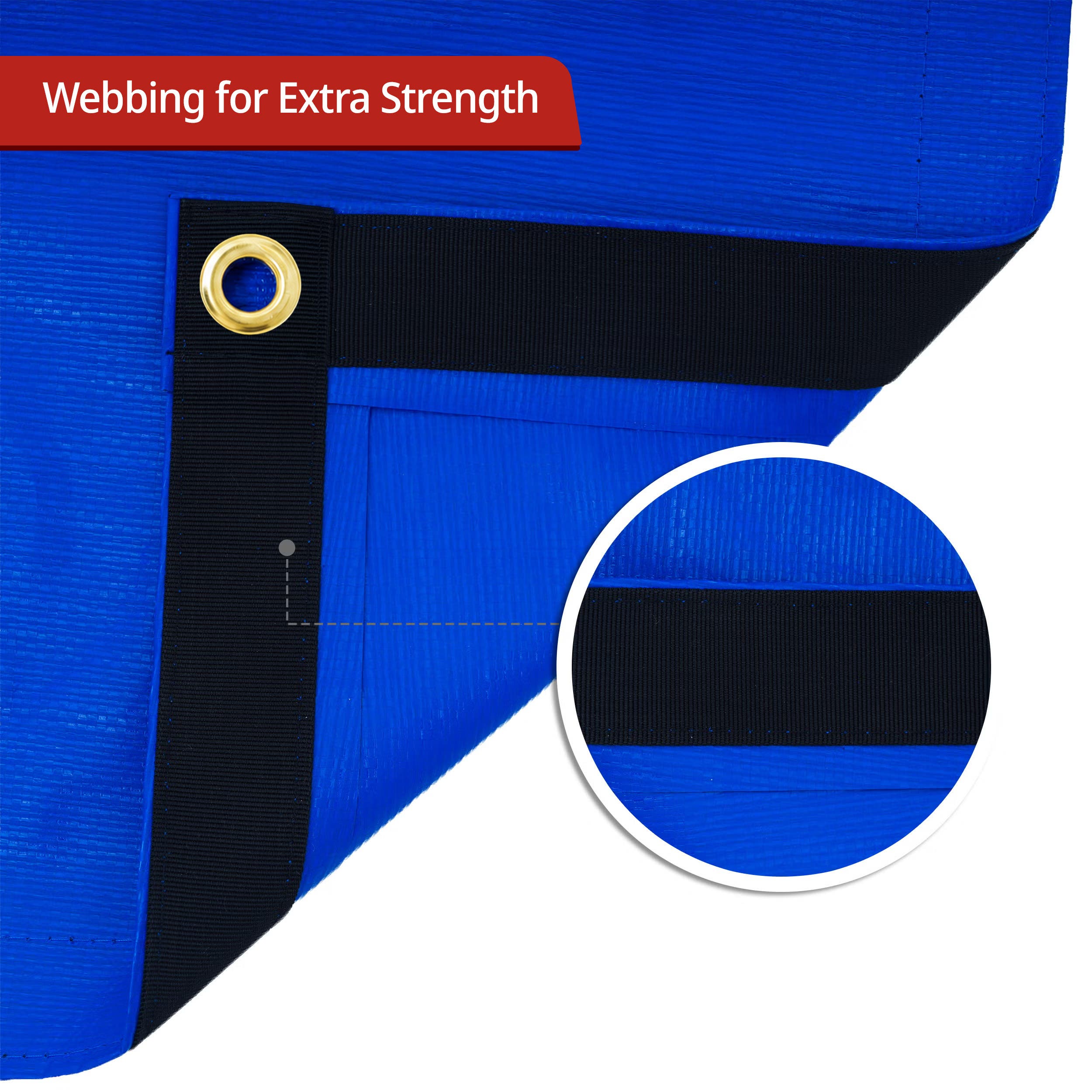 Custom Medium Duty Poly Tarpaulin