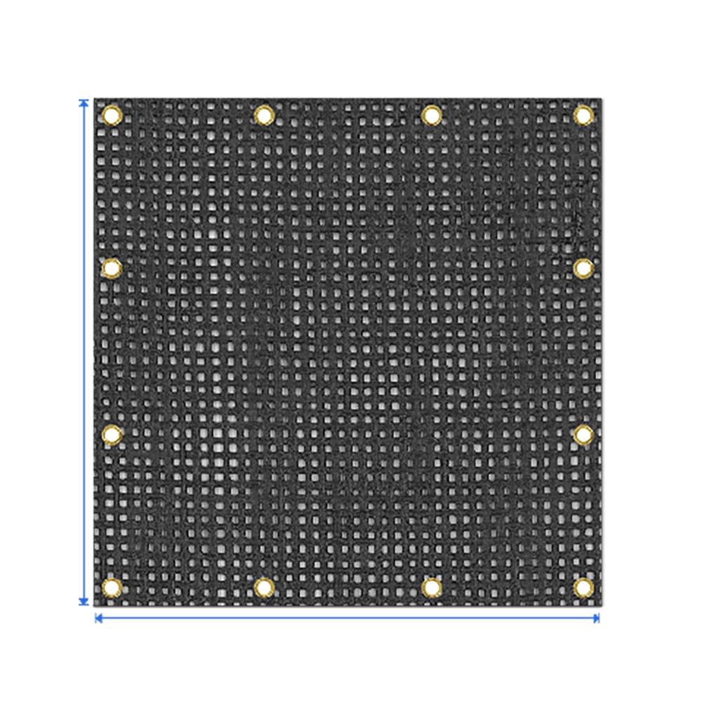 Black Mesh Tarpaulin