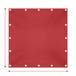 Custom Heavy Duty Vinyl Tarpaulin - Red
