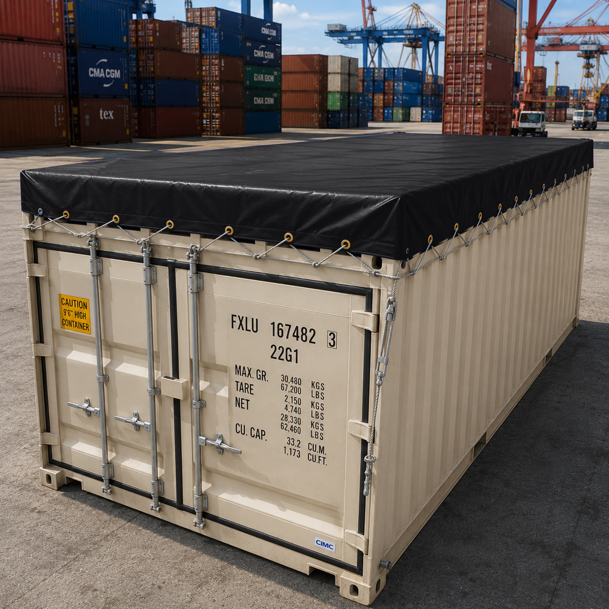 Custom Heavy Duty Vinyl Tarpaulin