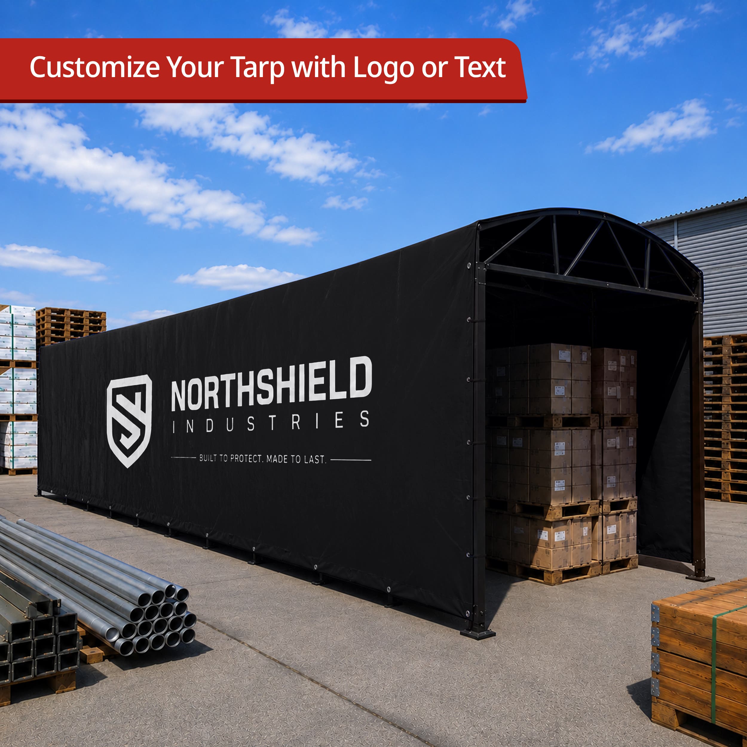 Custom Heavy Duty Vinyl Tarpaulin
