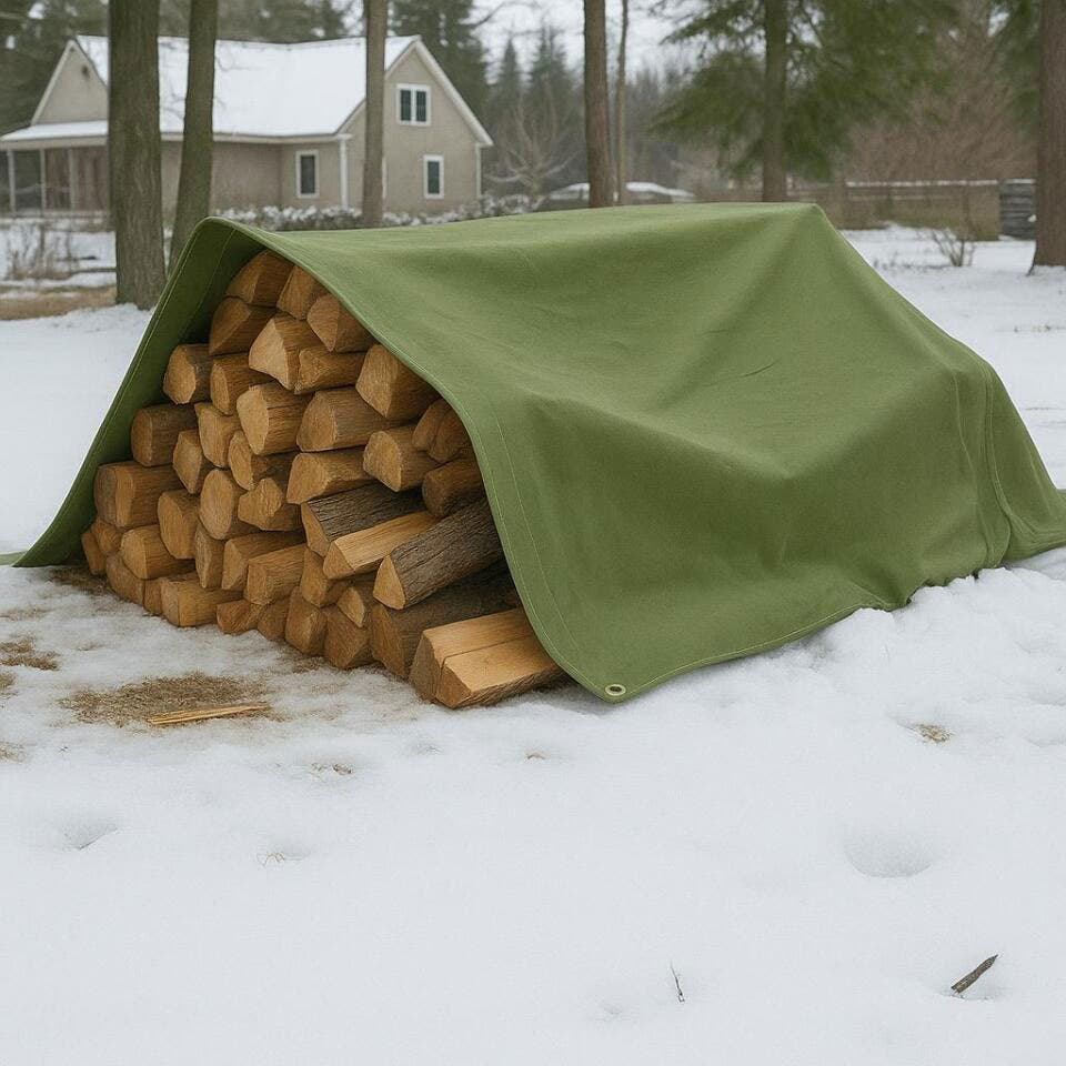 Custom Water Resistant Canvas Tarpaulin